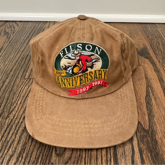 Filson Other - Filson Tin Cloth Waxed 100th Anniversary 1897-1997 Cap Hat